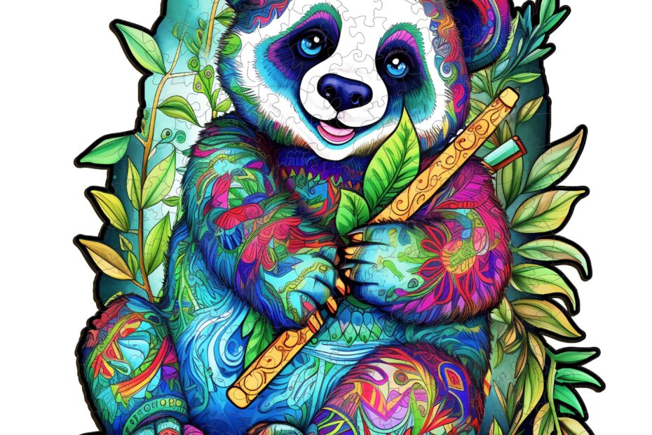Puzzle de madera-Panda 2 66435503bfbc0