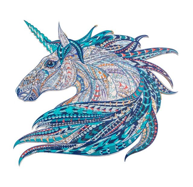 Puzzle de madera-SUEÑO DE UNICORNIO 6671795e47ddf