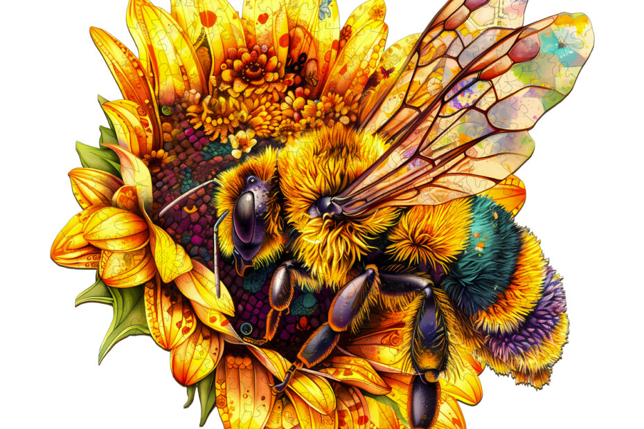 Rompecabezas de madera – Abeja recogiendo néctar 669a57de95809 Rompecabezas de madera – Abeja recogiendo néctar 669a57de95809