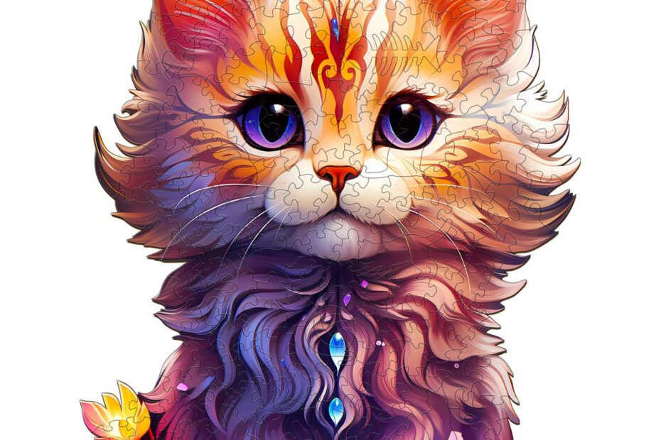Puzzle de madera-Gato lindo 66d30878e4c89 Puzzle de madera-Gato lindo 66d30878e4c89