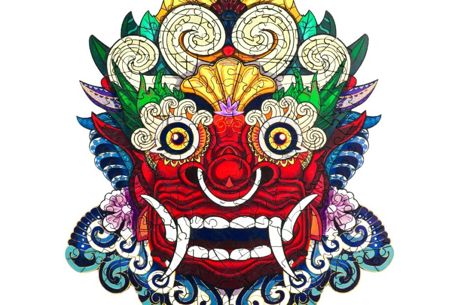 Puzzle de madera-ANCIENT MASK 66e839e91c699