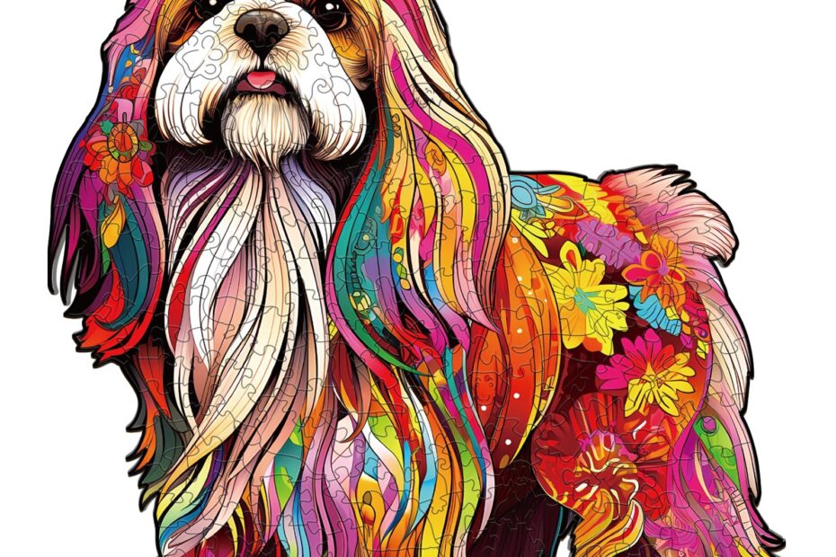 Puzzle de madera-Beautiful Shih Tzu 2 66d6b9b631e2f