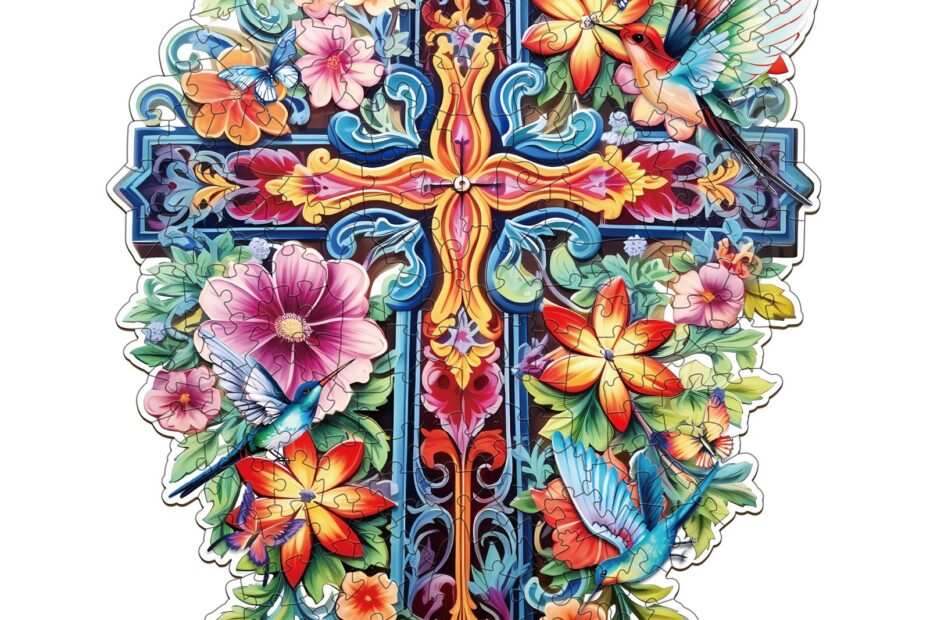 Puzzle de madera-Blessing Cross-2 66dc76cbdd3f3