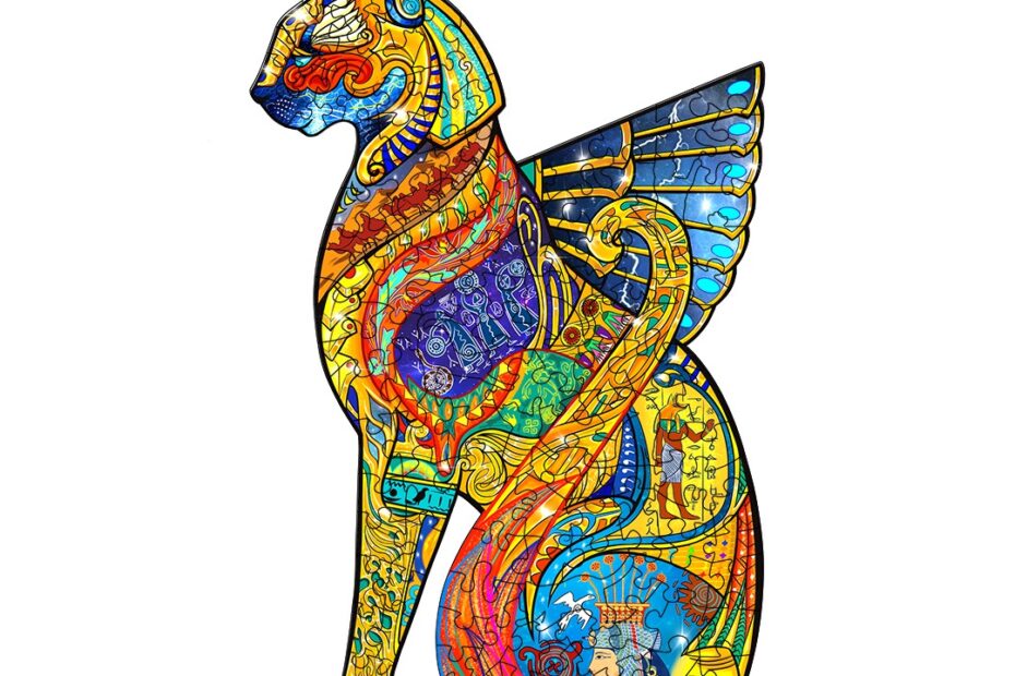 Puzzle de madera – ESTATUA DE GATO 66ec224a3843d