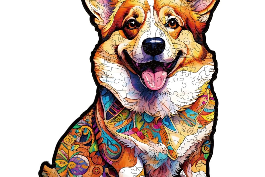 Puzzle de madera-CLEVER CORGI-2 66ef320de4395 Puzzle de madera-CLEVER CORGI-2 66ef320de4395