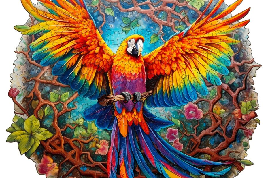 Puzzle de madera – Loro curioso 66dfeda78cef6