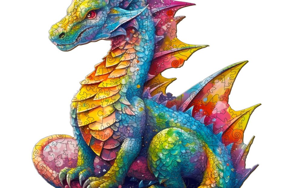 Puzzle de madera-Dragón 66e5916e15198