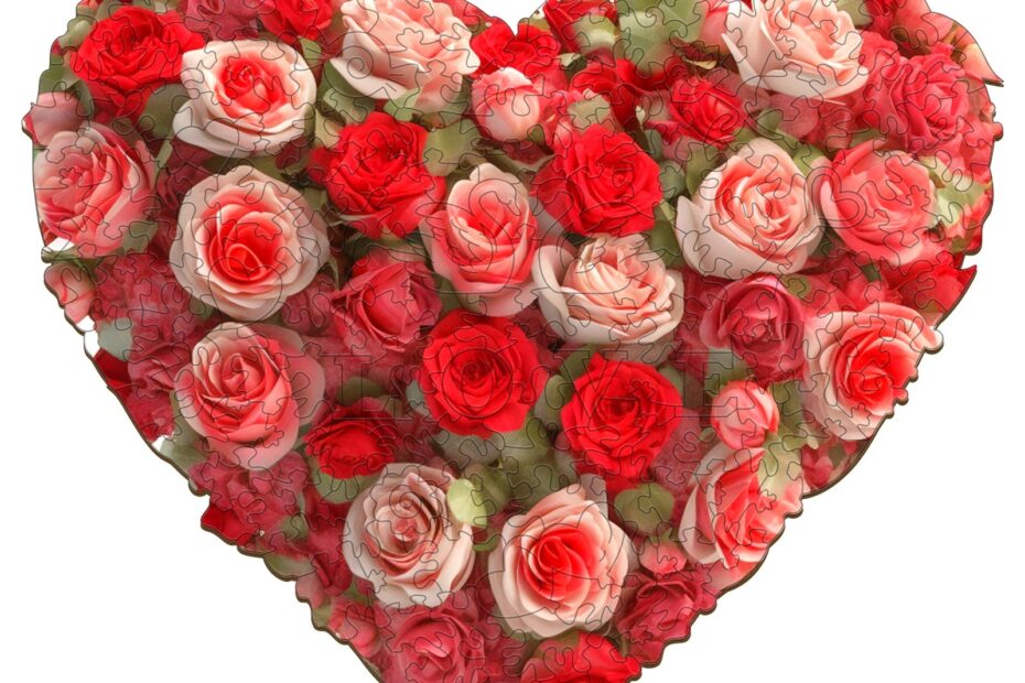 Puzzle de madera-CORAZÓN FLOR 1 66db225a00b34