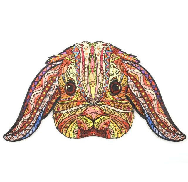 Puzzle de madera-FUNNY RABBIT 66e09ce52bd06