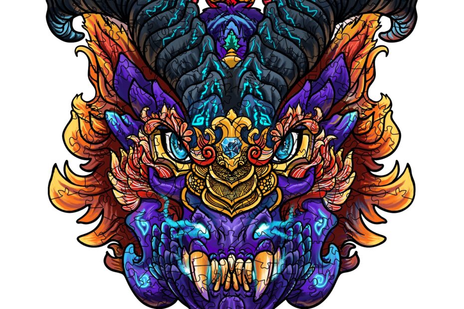 Puzzle de madera-MAGIC DRAGON 66de1d75b16df