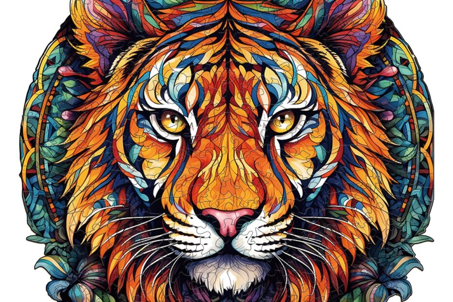 Puzzle de madera-Tigre mandala 66ed6c4e1d865 Puzzle de madera-Tigre mandala 66ed6c4e1d865