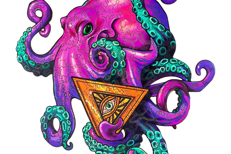 Puzzle de madera-OCTOPUS XIAOHACHI 66e62bf7abcb3