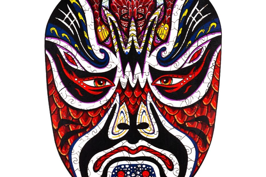 Puzzle de madera- OPRRA MASK VALOR 66e7574c8e74b