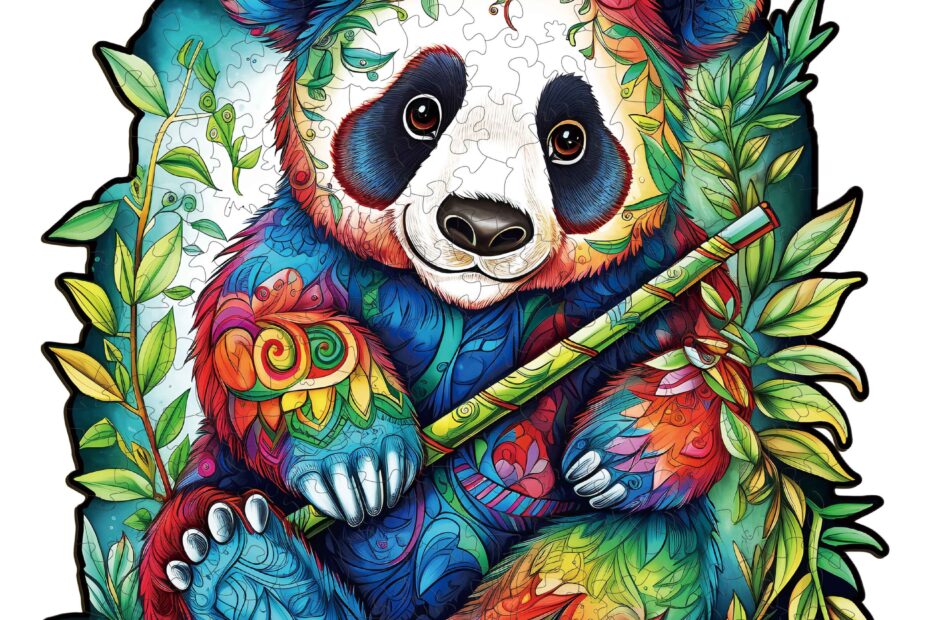 Puzzle de madera-Panda 66d48ce2d14dc