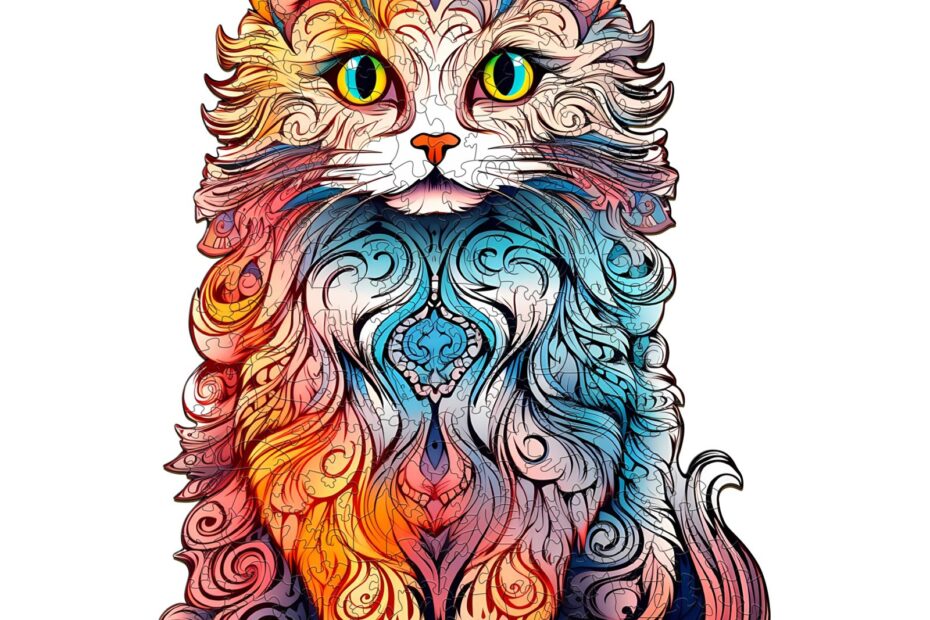 Puzzle de madera-Gato persa 2 66e17fd9655cc