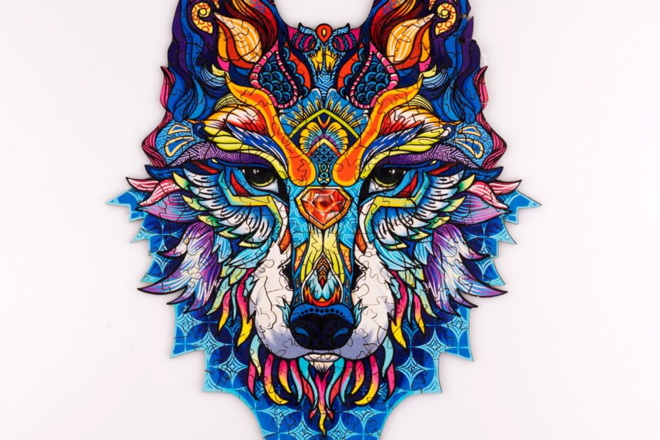 Puzzle de madera – LOBO NIEVE 66d5f5aca634a