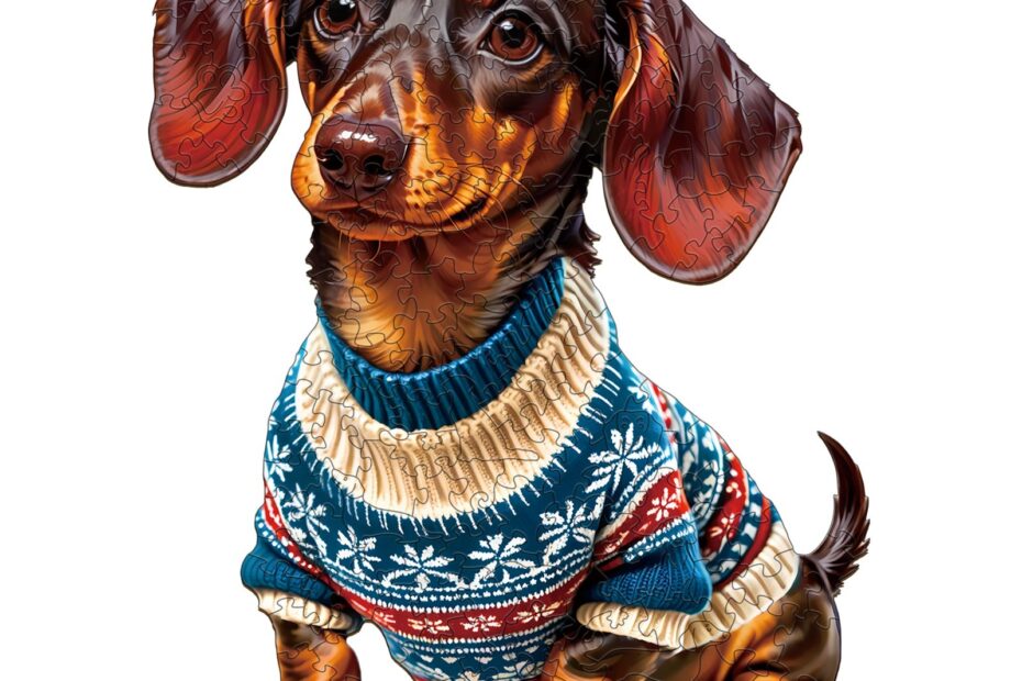 Puzzle de madera-Trendy Dachshund 66ee641a224f6 Puzzle de madera-Trendy Dachshund 66ee641a224f6