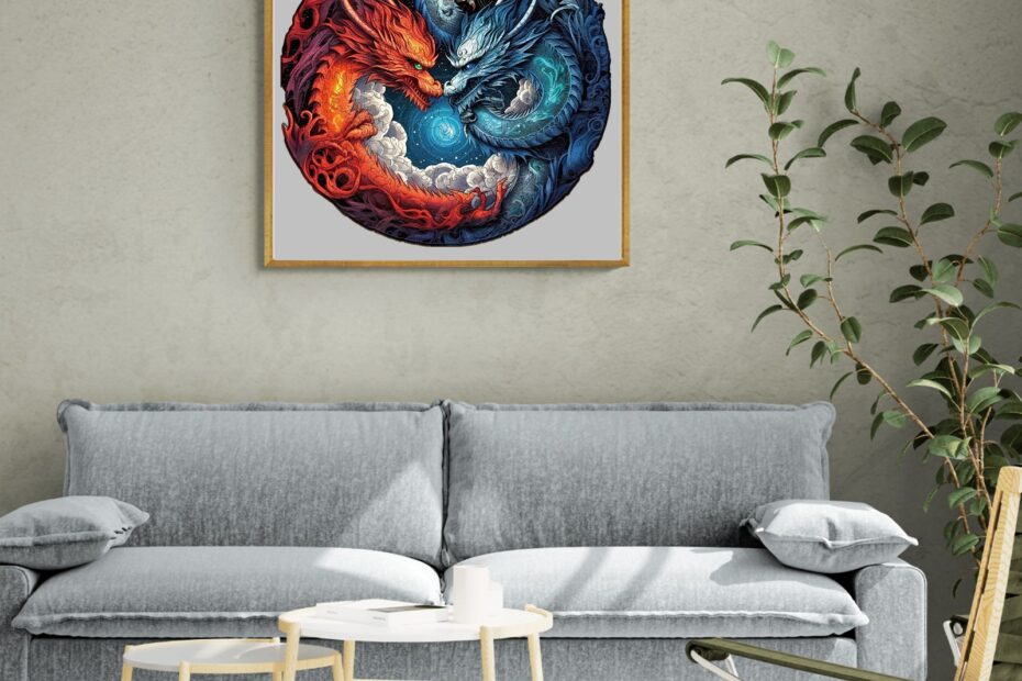 La armonía del yin y el yang: explorando el rompecabezas del dragón 66eec61099116