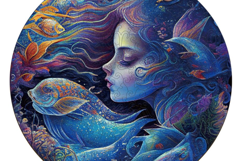 Puzzle de madera del zodiaco-Piscis 66d97bad76e93